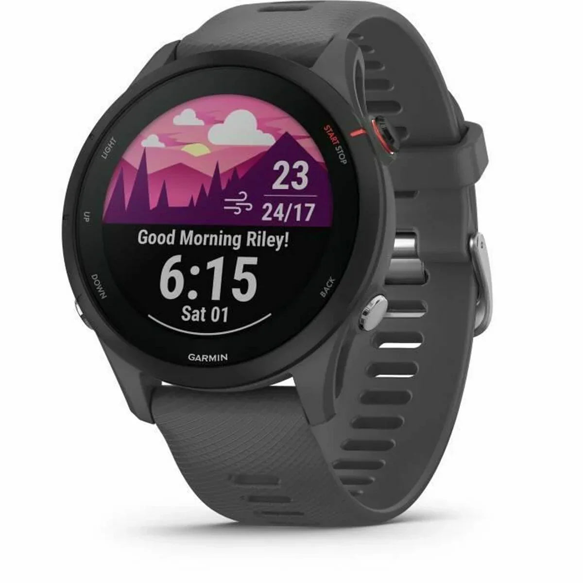 Aktivitetsarmband GARMIN Forerunner 255 Svart Grå 1,3 46 mm Ø 46 mm